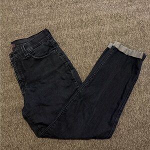 NYDJ Marilyn Straight Ankle Jeans, Dark Wash, Made in USA